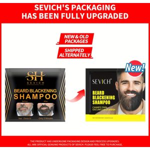 Zwarte Baardshampoo voor Mannen - Eenvoudig te Gebruiken, Natuurlijke Zwartbaardenverzorging