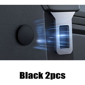 Magneet Autogordelhouder PU Leer Gordelbeugel Anti-Slip Afstandslimiter Vaste Gesp