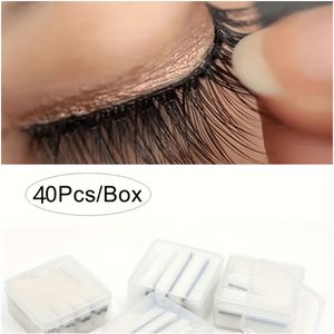 A Box Of 40 Self-adhesive Eyelash Strips, False Eyelash Substitutes Without Glue, For Wearing False Eyelashes, Self-adhesive False Eyelash Strips