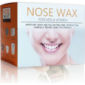 Professionele neusharskit voor vrouwen en mannen, neushaar verwijderingswaskit, snelle en gemakkelijke ontharingskit