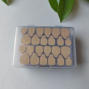 1200 stuks/50 Vellen MP Sterke Waterdichte Dubbelzijdige Draagbare Nagelgelei - Geurloos, Ademend, Geschikt voor Manicure