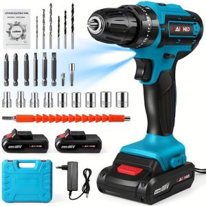 Cordless Impact Drill With 28v Lithium Battery 1350rpm Multifunctional Screwdriver Electric Tool Set Electric Screwdriver Screwdriver Machine Hand Drill