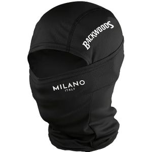 Winddichte en Warme Hoofdbedekking voor Fietsen, Skiën & Buitensporten - Ademend Gezichtsmasker met Stijlvolle Letterprint