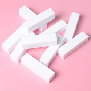 10 stuks witte hoogschuimende polijstvijl Nail Art Tool Nagelpolijstvijl