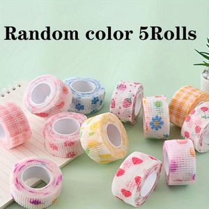 5 Rollen/10 Rollen Vingerbandage, Zelfklevende Ademend Sporttape, Niet-Stoffen Elastische Verband