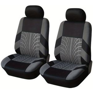 Universal Car Seat Covers For 2 Seats - Detachable Design, Suitable For Small Cars, Trucks, And Suvs - Hand Washable Or Dry , In Multiple Colors