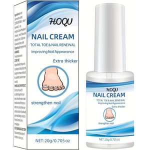 Gelcrème voor nagels, vernieuw de nagels, versterk de nagels, behoud een goede uitstraling van de nagels. Nagelversterkende crème voor nagels met kleurverandering en