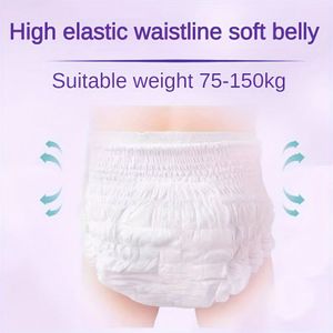 Volwassen Slaapbroekjes, Rustgevende Slipjes Extra Groot voor Mannen van 150-300 Pond, Lekkagebestendig Wegwerp Ondergoed en Maandverband voor Zwangere Vrouwen