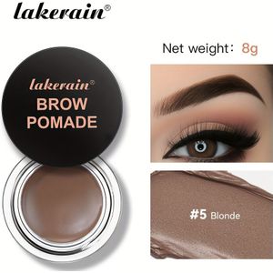 Lakerain Waterproof Eyebrow Gel biedt een natuurlijke en langdurige afwerking, is eenvoudig aan te brengen, lichtgewicht en draagbaar en komt in zes kleuropties.
