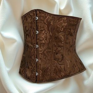 Dames Franse Stijl Vintage Corsetriem met Baleinen - Bloemenprint Tailleversteviger met Visgraat Sluiting (Haak-en-Oog) voor figuur, onder kleding voor speciale gelegenheden & dagelijks gebruik