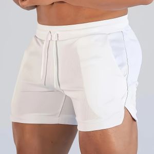 Herenbroek met zakken, comfortabele elastische taille en trekkoord voor de zomer