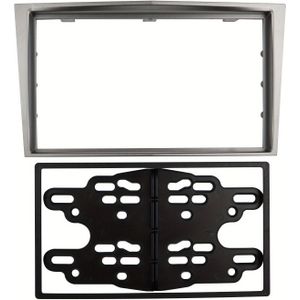 Dubbele 2 Din Radio Behuizing Voor Opel Antara for GMC Audio Fascia Dash Installatie Trim Kit Gezichtsplaat Speler Bezel Stereo Paneel