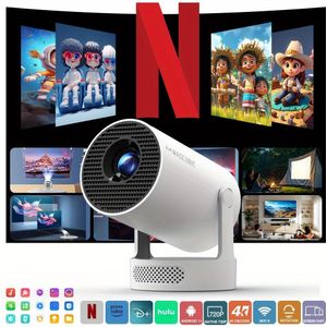 Magcubic Projector Pro+ 11.0 Projector met 171ANSI Native 720P, Ingebouwde Speaker & App Store, Draagbare Filmprojector voor 80-130" Weergave, voor PC/Smartphone (Voedingsadapter Inbegrepen)