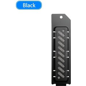 voor PS5 Slim/Pro SSD Koellichaam & Stofkap - Aluminium Warmtebehuizing met M.2 SSD Uitbreidingsslot, Warmteafvoersysteem, Compatibel met PS5 Console (Geen Elektronica/Bord)