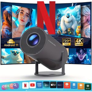 Magcubic Projector 11 Dual Wifi6 160 ANSI EU Plug H713 Wireless5.0 Native 1280*720P Home