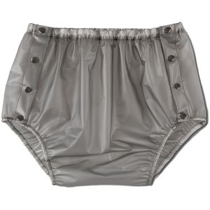 Unisex plastic broekjes voor volwassenen met drukknopen, herbruikbaar en lekvrij voor nachtelijk gebruik, zacht TPU-materiaal dat flexibel blijft bij lage temperaturen en wasbaar