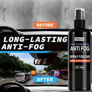 Langdurige Anti-Mist Spray, Polyester Vloeistof, Gemakkelijk Te Gebruiken Ontdooier voor Autoruiten, Helmen en Reflecterende Oppervlakken
