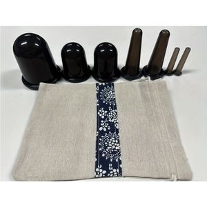 4/7-delige Siliconen Cupping Set - Vacuüm Zuigmassagekopjes voor Gezicht, Wangen & Voorhoofd - Ideaal voor Thuisgebruik in de Studio - Perfect Cadeaukeuze