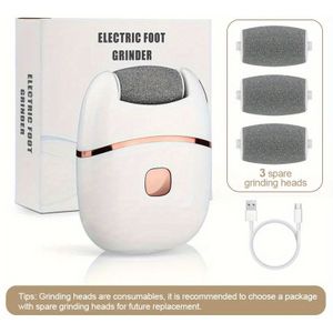 Elektrische Voetvijl: Oplaadbare Eeltverwijderaar voor Gladde Voeten Exfoliatie - Perfect voor Thuis of Onderweg