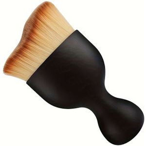 1pc zachte borstel auto interieur reinigingsborstel, airconditioning ventilator & stofverwijderaar, geen elektriciteit nodig, multifunctioneel autodetailgereedschap