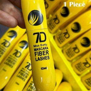 7D Fiber Lash Mascara door Miss - Waterbestendig, Geschikt voor alle huidtypen, Verlengende zwarte mascara - , Langdragend, Volumiserend - Tot 24 uur draagbaar, Lichtgewicht ≤300g