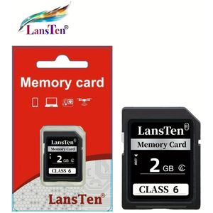 LansTen Geheugenkaart - 1GB, 2GB, 4GB, 8GB - Klasse 10, 3D, 4K Video-opslag voor Cameras, Camcorders & Meer - Duurzaam, Betrouwbaar , Geen Batterij Nodig, Camera Auto