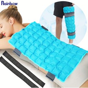 Regenboog ijskasten voor volledige rug herbruikbaar, 21"x 13" gel koude voor rug schouder , warm en koud kompres