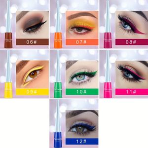 7- Waterdichte en Zweetbestendige Vloeibare Eyeliner Set - Gladde en Fijne , Makkelijk aan te Brengen - Perfecte Keuze voor Vakantie Make-up en Casual Modellering Waterdichte Vloeibare Eyeliner