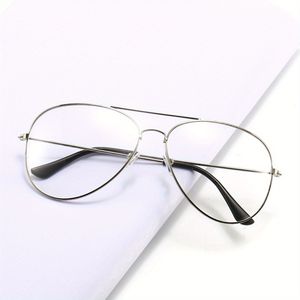 Modebrillen - Lichtgewicht, Groot Montuur met Heldere Lenzen voor Mannen & Vrouwen, Inclusief Etui