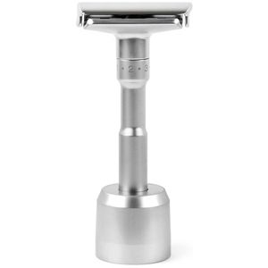 Scheermessen voor Mannen of Vrouwen, Veiligheidsscheermes met 5 Mesjes, Scheermes Passend op Alle Dubbelzijdige Scheermesjes