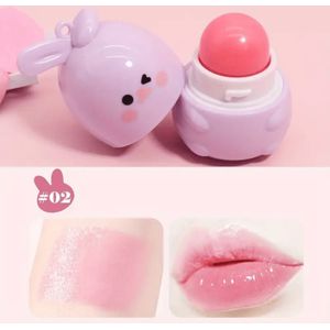 Adembaar Bunny Lip Balm voor meisjes: Vochtgevend, hydraterend en voedend lippenverzorging met plantensqualaan, perfect als cadeau.