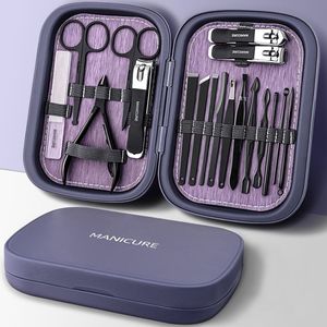 18-delige Nagelknipperset met Nagelschaar, Nagelknippers, High-End Pedicure Gereedschap voor Thuis en Oorschep