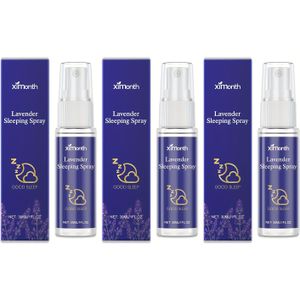 Three-Pack Lavendel Nacht Spray met Kamille en Kruiden Ingrediënten, Geschikt voor 's Nachts Gebruik, Unisex, Draagbaar Thuis & Reisformaat