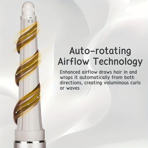 Geschikt voor lange kegelvormige krultang, 0.78-1.4 inch/20-36mm conische krulstaaf, compatibel met HD400, automatische krulleraccessoire voor lang haar