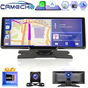 Camecho 9.3-inch Screen Support Carplayer/ For Auto Car Radio Stereo, Support Portable Smart Player +rear Camera +64g Tf Card