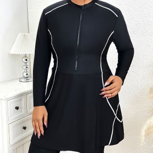 Vrouwenmode Plus Size Midden-Oosterse Stijl Zwemkleding Set