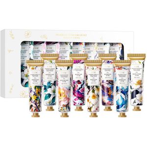 10 Stuks Geurende Handcrème Set Plant Geur Handcrème Moisturizing Gift Box Geschikt Voor Alle Licht Beige Typen, Perfect Als Huidverzorgingscadeau Voor Vriendin Of Vrouw