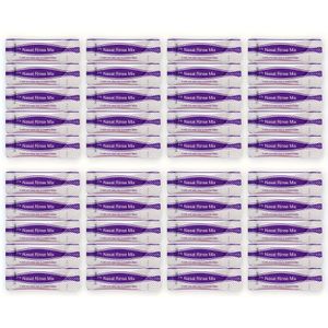 Neusspoelmix Pakket - 2.7g Zoutoplossingszakjes voor Snelle Verlichting & Volwassen Neusverzorging, Veilig en Makkelijk te Gebruiken, Geen Batterijen of Nodig