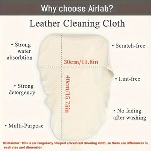 Ultra-Absorberende Hertenleerdoek - Zacht, Snel Drogend voor Auto & Detailing, Duurzaam & Gebruiksvriendelijk, Ideaal voor Binnen en Buiten | Ultraabsorberende Doek | Stevig Stof