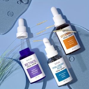 Sefralls Hyaluronzuur VC Retinol Essence Set 30ml*3pcs Met -C En Hyaluronzuur Serum Voor , Verstevigend Hydraterend Huid Serum Voor Verstevigd Cadeau Festival Reis Set