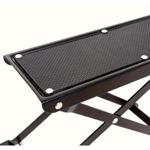1pc Professional 4-level Adjustable Pedicure Footrest - Portable Non-slip Surface Nail For Salon & Home Use, Unscented Tools & Accessories