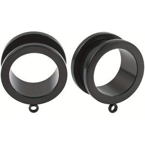 2 Stuks Roestvrijstalen Oortunnels Oordopjes Hypoallergeen Oorbellen Stekkers Voor Oren Lichaamssieraden