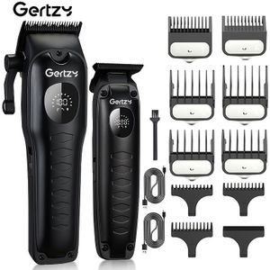 Professionele Haartrimmer Set voor Mannen, Limietkammen, LED Digitaal Display, Haarknipper en Olieknipper, Valentijnsdag Cadeau, Vaderdagcadeau