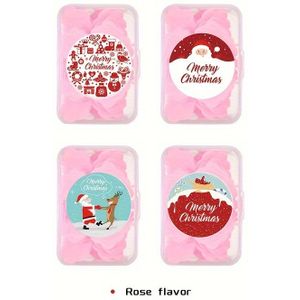 Kerstcadeau van 4 (400 Tabletten) Wegwerp Zeep tabletten voor Buitenreizen Draagbare Handzeep