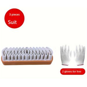 Set van 3 Auto Interieur Reinigings Tools, Siliconen Reinigingsborstel, Auto Detailing Borstel, Detail Borstel, Auto Accessoires.