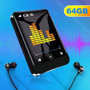 64GB Draagbare MP3-speler met Volledig Touchscreen, HD-luidspreker, Compacte Ruisonderdrukkende Muziekspeler voor Reizen, Sport & Video-afspeeling – Stijlvol en Veelzijdig