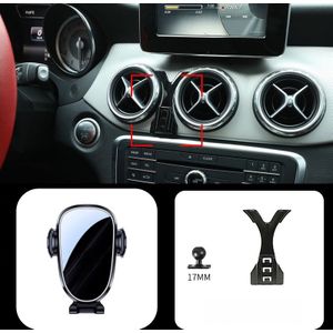 Geschikt voor (2011-2019 /2015-2019 GLA/2013-2019 CLA) Mercedes-Benz telefoonhouder, luchtrooster GPS navigatie houder, smartphone bevestiging