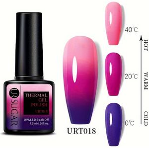 UR SUGAR 7,5ml Temperatuur Kleurveranderende Gel Nagellak 3 Lagen Thermisch Semi-Permanent LED Vernis Nail Art Manicure
