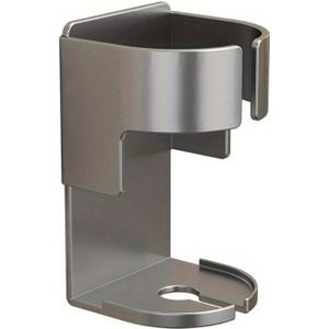 Easy-install Aluminum Electric Toothbrush Holder - No Drilling Required, Fits Under 37mm Brushes, Bathroom Organization & Storage
