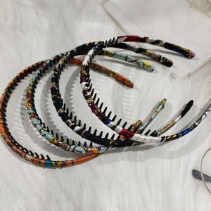 4st Bohemien Stijl Haarbanden voor Vrouwen, Antislip Tanden Kam Haarbanden met Clip, Multikleurige Plastic Haaraccessoires voor Gezichtswassen en Styling